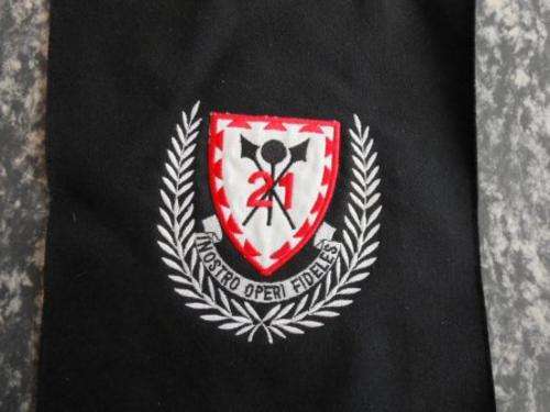 21 Battalion blazer pocket badge