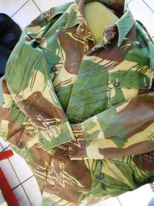 Rhodesian 4 Pocket Camo Bush Jacket - Size XL