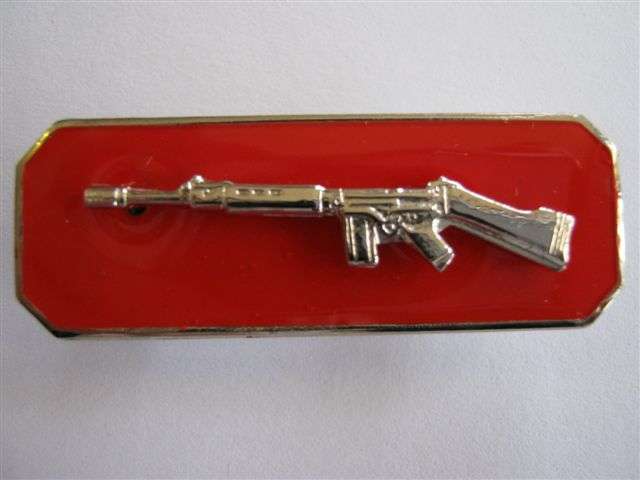 Silver type "Skiet balkie" Marksman badge - Sadf