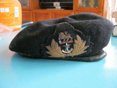 Sadf - Naval Beret with Bullion Badge