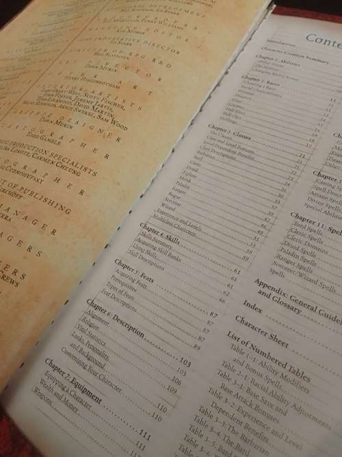Dungeons and Dragons Players Handbook Core Rulebook I v.3.5
