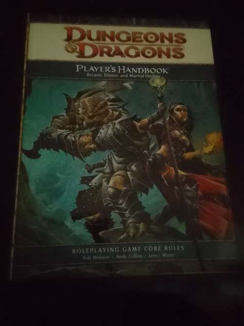 Dungeons & Dragons Player`s Handbook: Arcane, Divine, and Martial Heroes (v4 core rules)