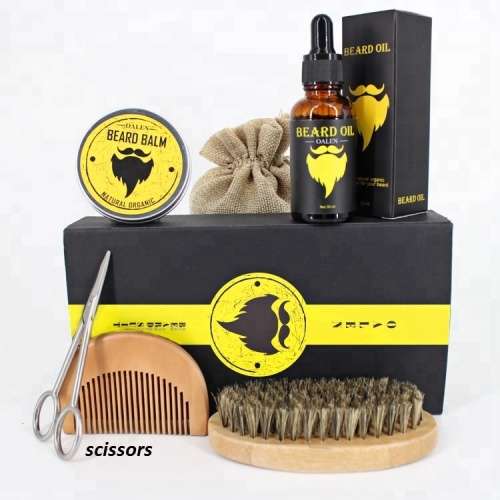 6PCS OALEN ORGANIC NATURAL BEARD OIL **BEST SELLING**
