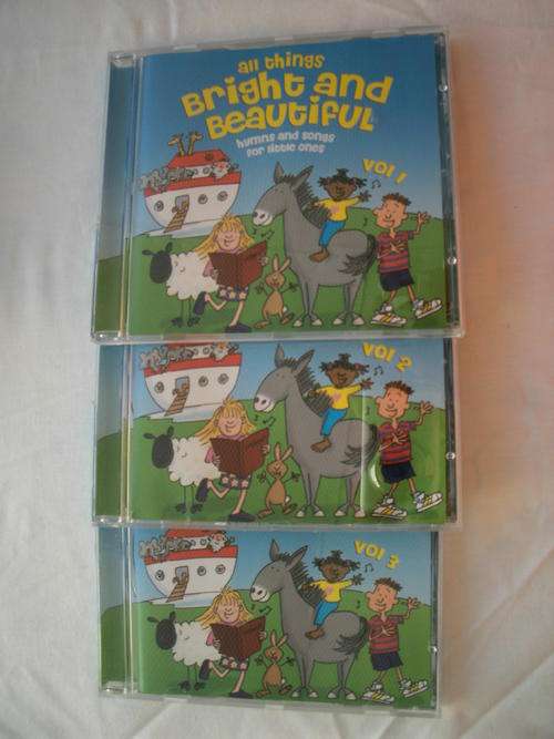 Set of 3 CDs - All Things Bright & Beautiful - 50 hymns and songs for little ones