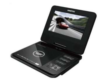 SPRING SALE!!  Sinotec 7 inch Swivel Screen Portable DVD Player - as new