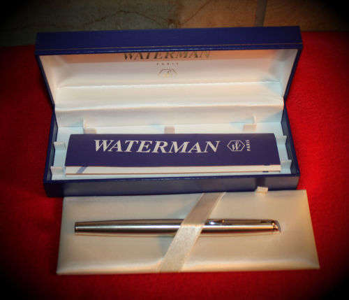 Waterman Fill Pen in Origanal box  Paris France- Name Engraved Pieter Coetzee on it