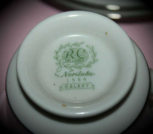 RC Sri Lanka Noritake  L554 Galaxy Duo (Cup and saucer)