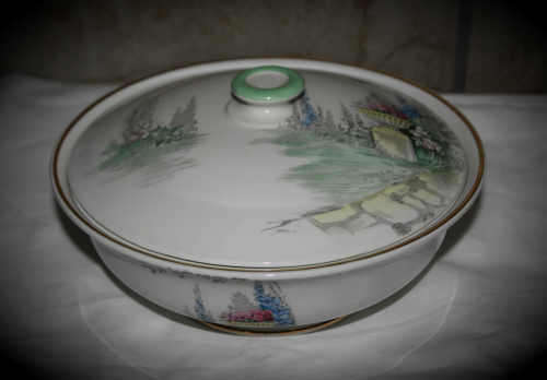 Vintage SHELLY Tureen Made in England 130x240mm
