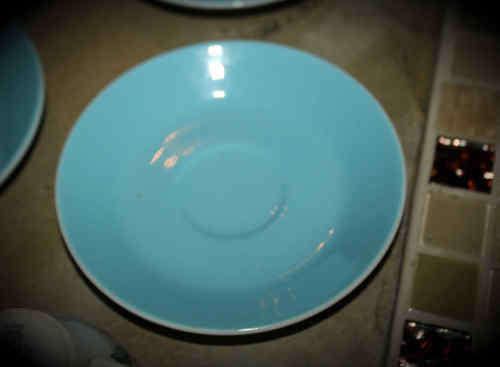 Vintage Ironstone Pontesa Spanish Duo Bid is for 1 small Cup 66x52mm and Saucer (6 Duos available)