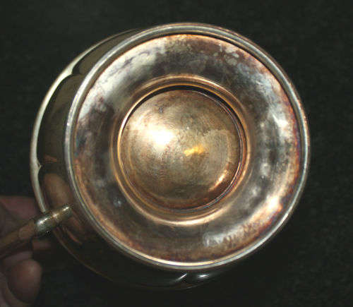 Vintage Victorian plate Jug made in Canada 610g  210x210x150mm bottom damaged