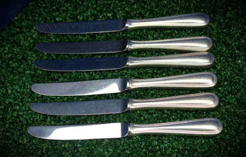 6 HEBB Tradition Stainless Steel Quality Knifes -Germany 208mm
