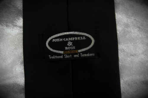Masonic Tie -  John Cambell & Ross London 134x87mm