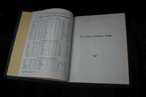 Large Masonic Master Reference  Edition Holy Bible Masonic Red Letter Edition as new