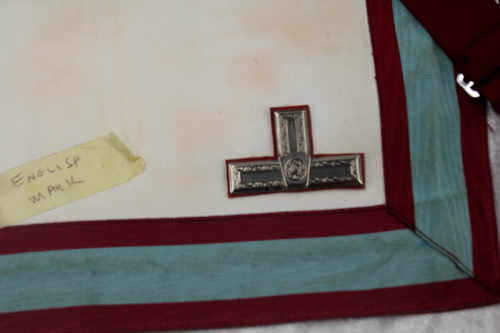 English Mark Apron 400x355mm and 3 books Mark Rituals