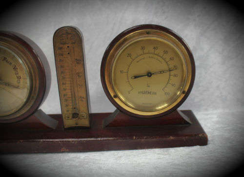 Antique lufft Weather station made in Germany (Not working)need repairs as in photos-160x310x60mm