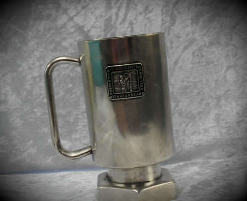 Vintage plated Chamber of Mines Witwatersrand Prevention of Accidents Committee MUG