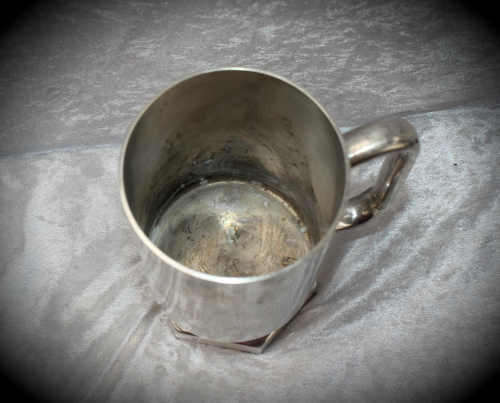 Vintage plated Chamber of Mines Witwatersrand Prevention of Accidents Committee MUG