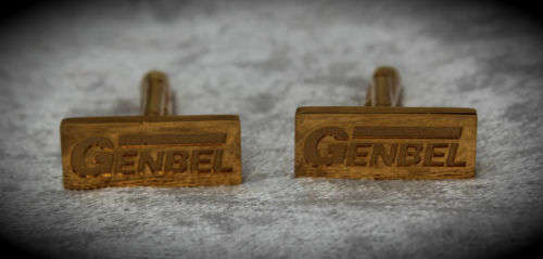 Pair of Vintage Gold Plated GENBEL Cufflinks