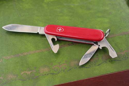 Swiss Army knife officier suisse victorinox switzerland stainless rostfrei