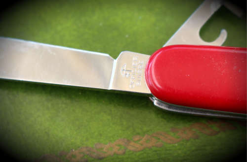 Swiss Army knife officier suisse victorinox switzerland stainless rostfrei