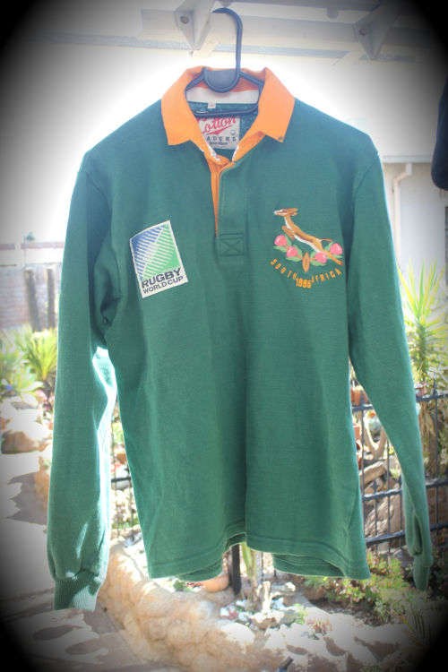 1995 Springbok supporters Rugby Jersey Medium - Cotton - Very good condition