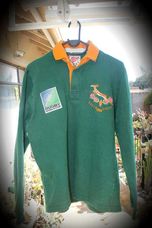 1995 Springbok supporters Rugby Jersey Medium - Cotton - Very good condition