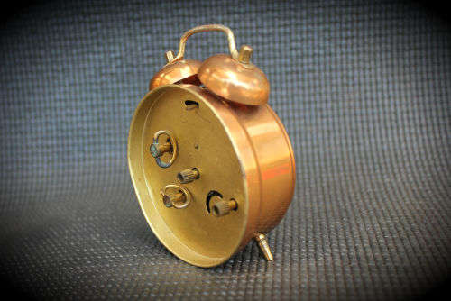 Vintage Two Bell Presta German alarm Clock- NOT WORKING- West Germany