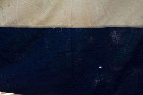 Old Collectable South African Flag 110cm x 162cm - few holes in the material see photos