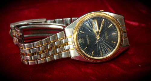 Mens Seiko automatic wrist watch 21 Jewels (Working) water resistant MS 7S26-3260 A4