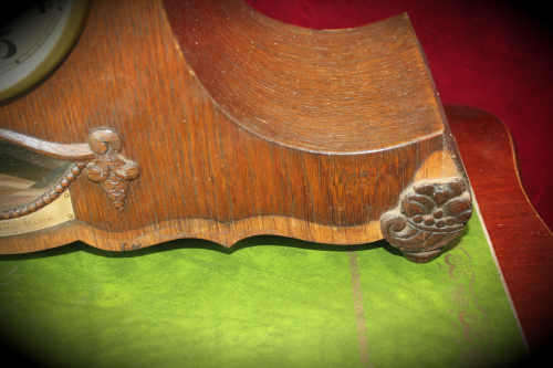Fischers P.E Mantel Clock Van die Gereformeerde Kerk PHILIPPOLIS need parts and repairs-289x454x135m