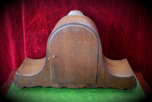 Fischers P.E Mantel Clock Van die Gereformeerde Kerk PHILIPPOLIS need parts and repairs-289x454x135m