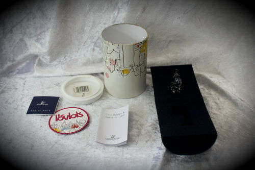 Rare SWAROVSKI Crystal Lovlots Collection INES the Cat Nr 995008 -Mint Boxed with certificate