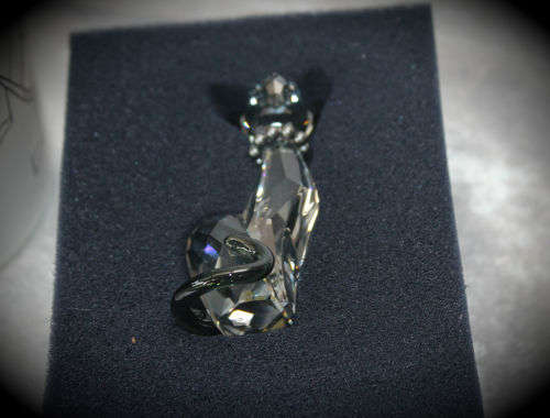Rare SWAROVSKI Crystal Lovlots Collection INES the Cat Nr 995008 -Mint Boxed with certificate