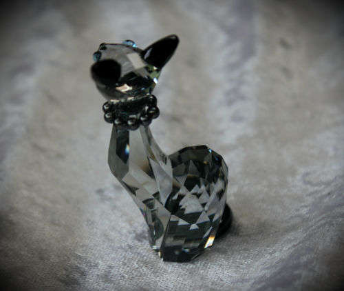 Rare SWAROVSKI Crystal Lovlots Collection INES the Cat Nr 995008 -Mint Boxed with certificate