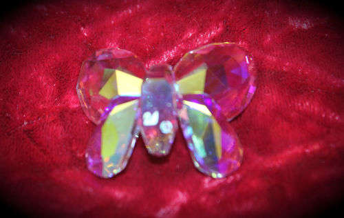 Collectable SWAROVSKI Crystal Butterfly  -18x31x32mm- Not Boxed-Retired