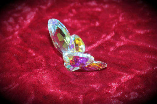 Collectable SWAROVSKI Crystal Butterfly  -18x31x32mm- Not Boxed-Retired