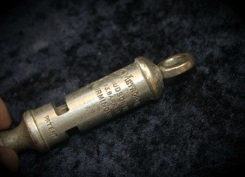 The Metropolitan J.Hudson & Co Birmingham Police whistle