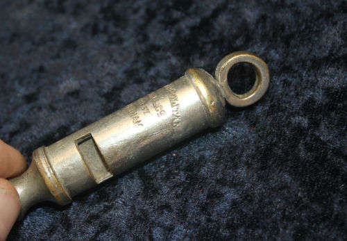 The Metropolitan J.Hudson & Co Birmingham Police whistle