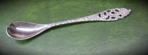 Antique Zola Silver Plated spoon set Hall Marked E Zola 90 (90g Silver) Nederland in origanal box