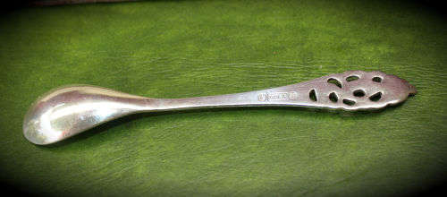 Antique Zola Silver Plated spoon set Hall Marked E Zola 90 (90g Silver) Nederland in origanal box