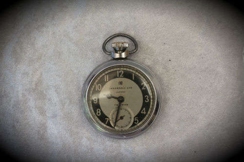 Vintage Triumph Ingersoll LTD London Pocket watch made in Great Britain -not running
