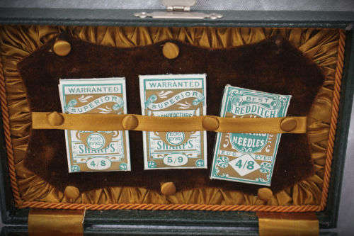 Vintage embroidery set on origanal Box