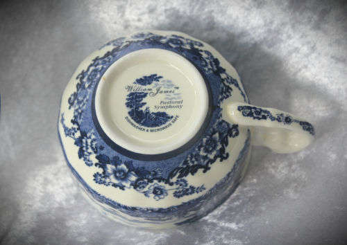 William James -Pastoral Symphony duo cup 60x90mm saucer 130mm