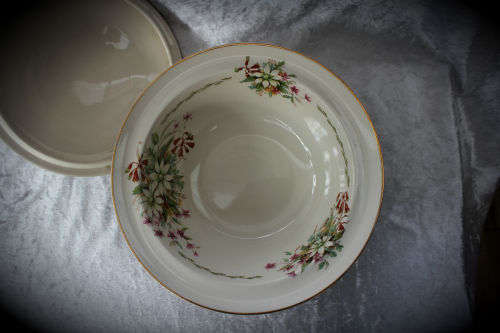 Vintage Royal Doulton Tureen BUSHFLOWERS D.6387 Regd. in Australia 120x260mm