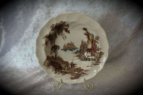Vintage Bowl THE OLD MILL by Jhonson Bros made In England   35x168mm