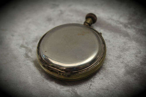 Vintage Swiss Made Superior Railway Timekeeper Pocket Watch -for spares or repairs -not working