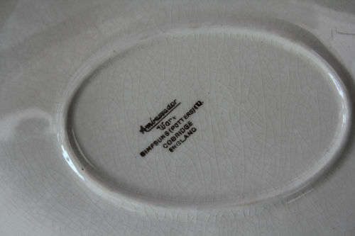 Vintage Gravy Boat and saucer Solian Ambassador ware Simpsons Potters Cobridge England