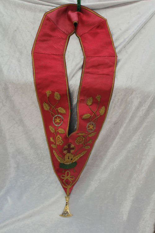 Masonic regalia Masonic collar with Jewel