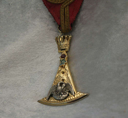 Masonic regalia Masonic collar with Jewel