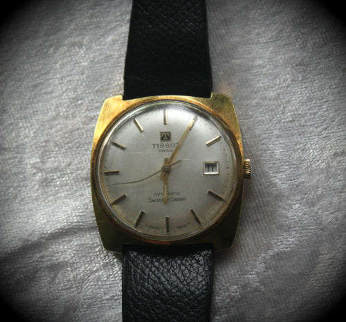 Vintage 1960's Tissot Swiss SeaStar Seven Automatic Watch -Running but with issues read more